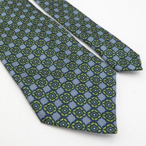 Gianfranco Ferre 100% Silk Stain Resistant Men's Tie Necktie Geometric